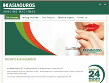 Tablet Screenshot of kasiaouros.com